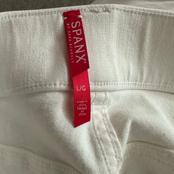 Spanx white jeans size large - Picture 3 of 4